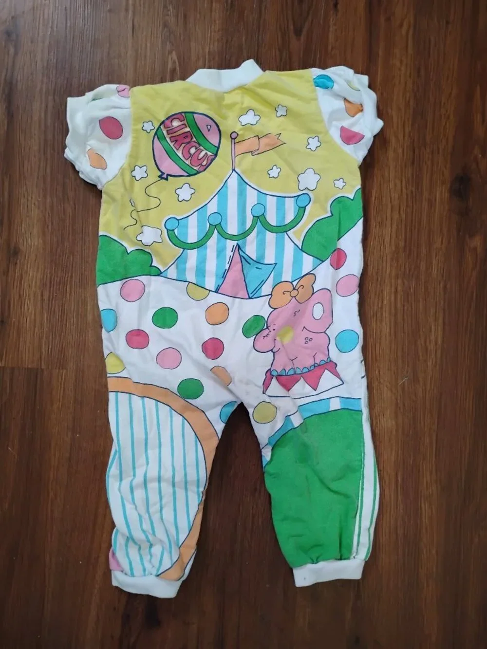 Vintage Sesame Street Babies Circus Onesie One Piece Bodysuit Toddler Baby